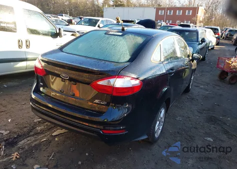 2019 Ford Fiesta Se из США, поврежденный, VIN 3FADP4BJ4KM142920